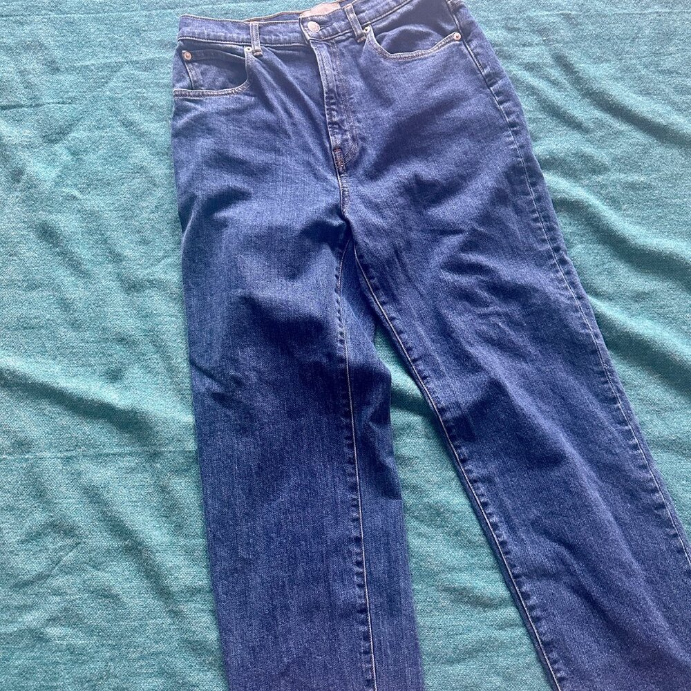 Everlane The Way-High Jean in Vintage Indigo GREAT condition sz 28